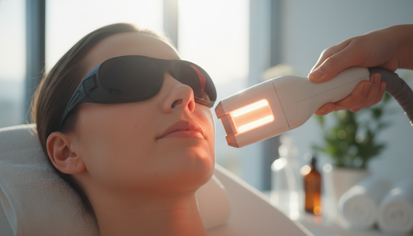 Luz pulsada rosto: o guia completo para uma pele renovada e uniforme