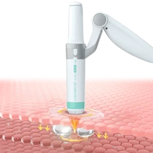 PDRN, o DNA do salmao, com o Booster do Ultraformer permeando os ativos na pele