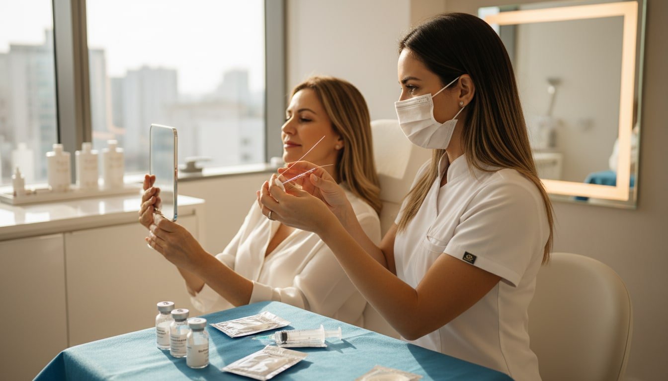 Fios de sustentação e bioestimuladores: quando combinar tratamentos? — Casos em que a associação costuma ser indicada